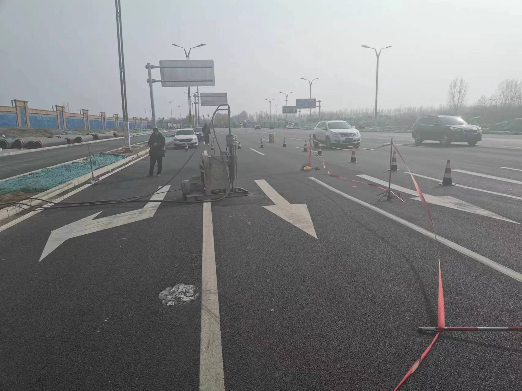 阿克塞马路注浆